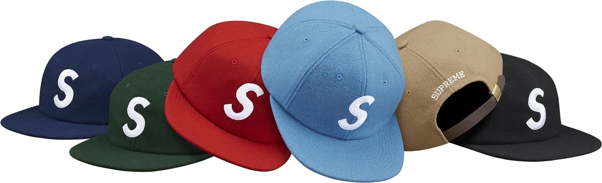 Wool S Logo 6-Panel